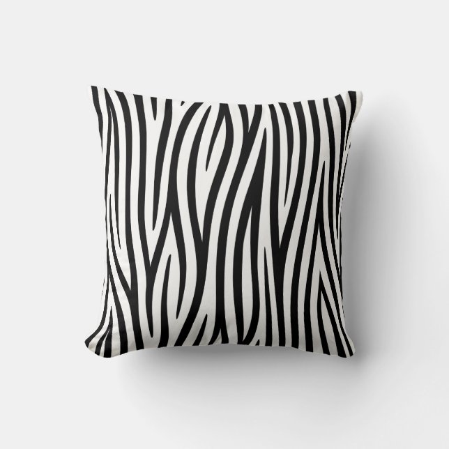 Animal Print Throw Pillow (Front)