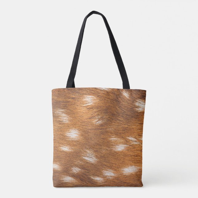 Animal Print Tote Bag (Back)