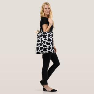 Animal print tote bag