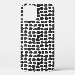 Animal print with dots seamless pattern iPhone 12 case