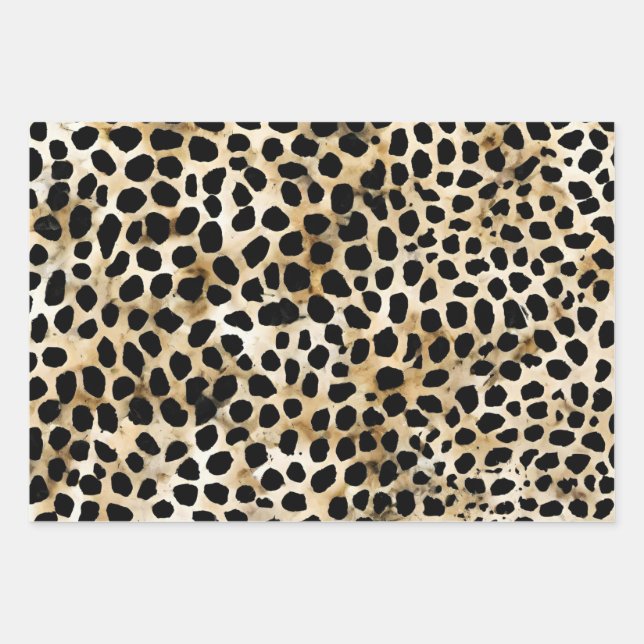 Animal Print - Wrapping Paper Sheets (Front)