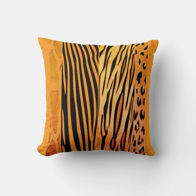  Animal Printed Pillow (Front)
