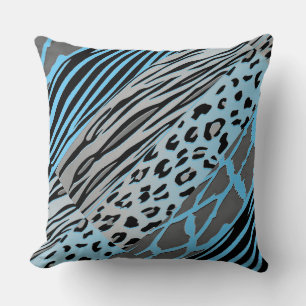   Animal Printed Zebra Stripe Pillow