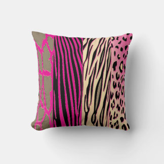 Animal Printed Zebra Stripe Pillow