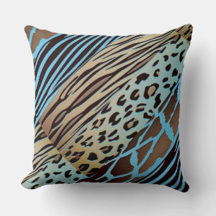 Animal Printed Zebra Stripe Pillow