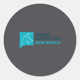 Animal Protection New Mexico _1  Classic Round Sticker