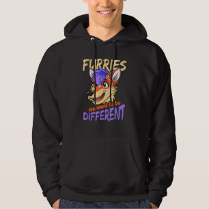 Animal Proud Furry Different Furry Tail Furry Pers Hoodie