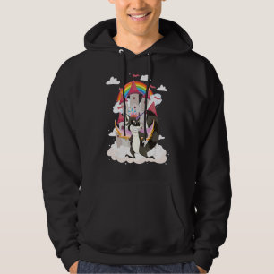 Animal Raccoonicorn Trash Panda Fairytale Unicorn Hoodie