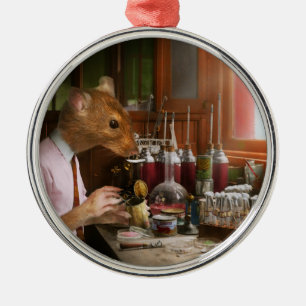 Animal - Rat - The Lab Rat Metal Ornament