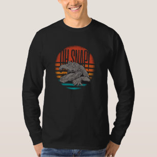 Animal Reptilian Alligator Illustration Oh Snap T-Shirt