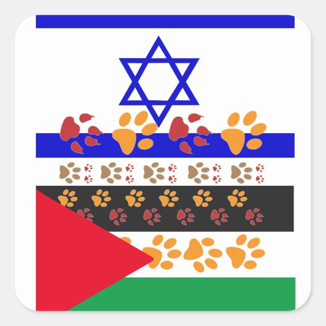 Animal Rescue 3.5" x 5"  Square Sticker (Front)