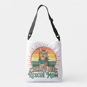Animal Rescue Cat Mum Crossbody Bag