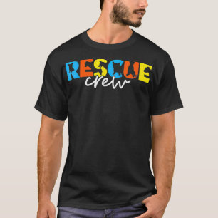 Animal Rescue Crew Shirt Dog Lovers Adoption Pet