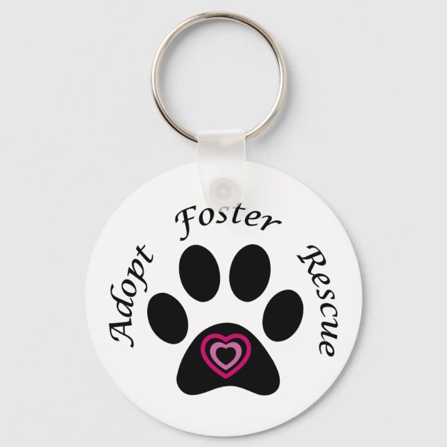 Animal Rescue Keychain (Front)