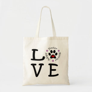 Animal Rescue Love Budget Tote Bag
