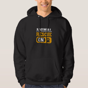 Animal Rescue Mode On ACO Pet Rescue Animal Contro Hoodie