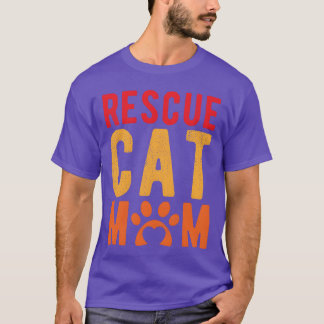 Animal Rescue Rescue Cat Mom boy T-Shirt