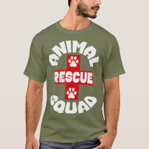 Animal Rescue Squad  - Dog Cat Pet Lover T-Shirt