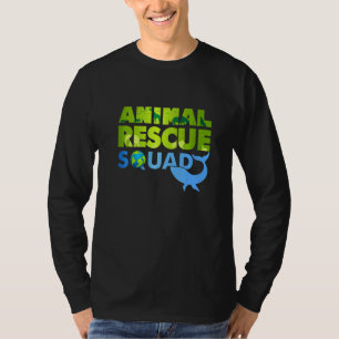 Animal Rescue Squad Quote Animal Welfare T-Shirt