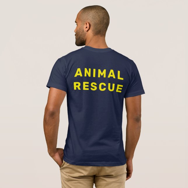 Animal Rescue T-Shirt (Back Full)