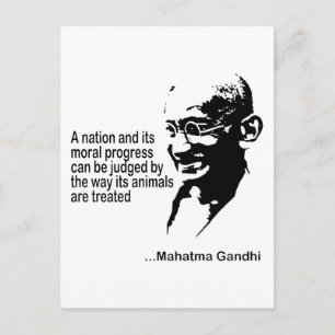 Animal Rights Postcard