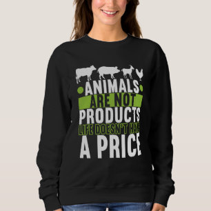 Animal Rights Vegan Vegetarian Sweatshirt