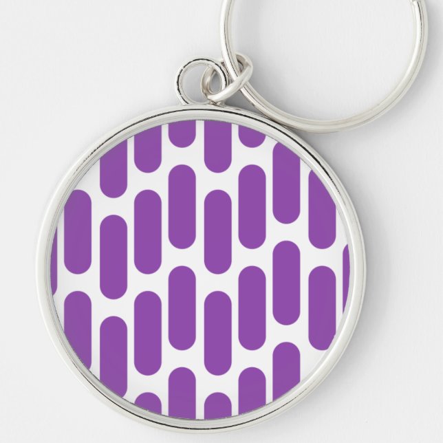 Animal round pattern  key ring (Front)