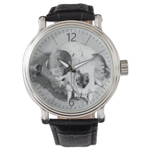 Animal’s skull watch