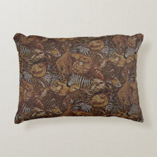 ANIMAL SAFARI JUNGLE DECORATIVE CUSHION