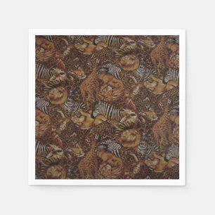 ANIMAL SAFARI JUNGLE NAPKIN