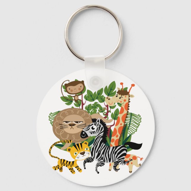 Animal Safari Key Ring (Front)