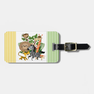 Animal Safari Luggage Tag