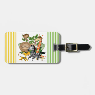 Animal Safari Luggage Tag