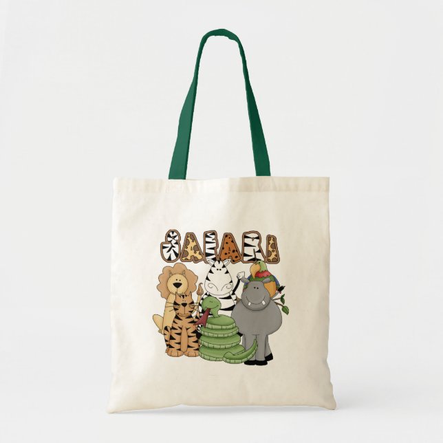 Animal Safari Tote Bag (Front)