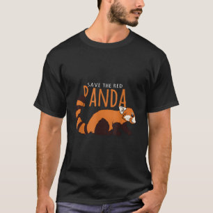 Animal Save The Red Panda Awareness T-Shirt