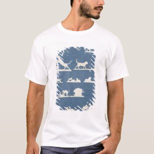 Animal Scenes and Playing Cats T-Shirt