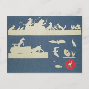 Animal Scenes Postcard