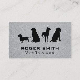 Animal Services   Dog Training Business Card