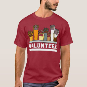 Animal Shelter Volunteer Tshirt For Dog Rescue