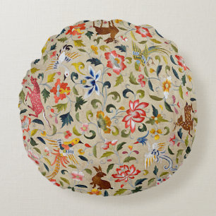 Animal Silk Embroidery Cushions