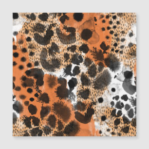 Animal skin: creative leopard pattern.