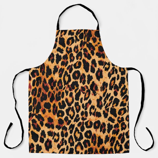 Animal skin pattern seamless. apron (Front)