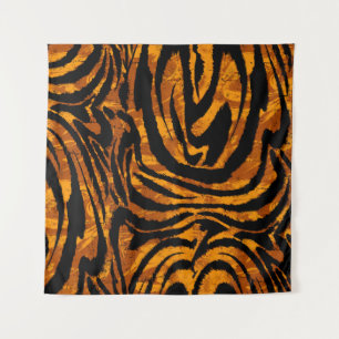 Animal Skin Pattern. The fabric Abstract with Tige Tapestry