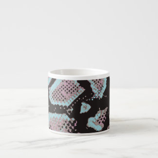 Animal skin pattern, vintage design. espresso cup