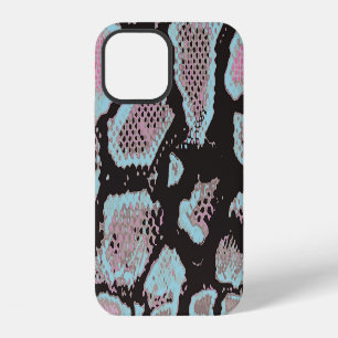 Animal skin pattern, vintage design. iPhone 12 case