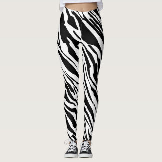 animal skin print leggings