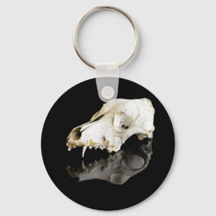 Animal skull key ring