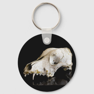 Animal skull key ring