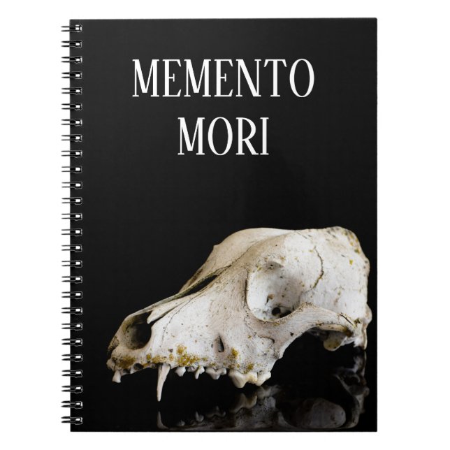 Animal skull notebook (Front)