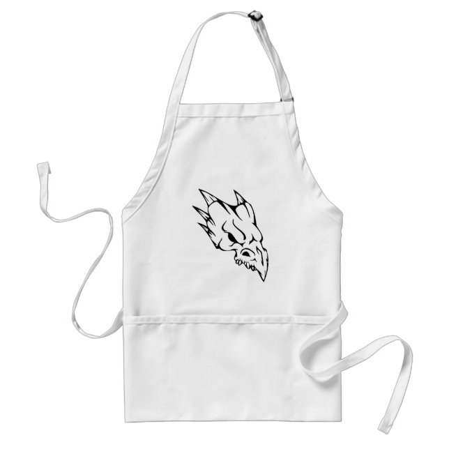 Animal Skull Standard Apron (Front)